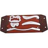 STICKON Stainless Steel Gua Sha Muscle Scraper Tools Set, Gua Sha Massage Scraper Tools for Physical Therapy, Scraping Massage Tools IASTM Tools - Relieve Muscle Pain and Tension(STICKON-39)