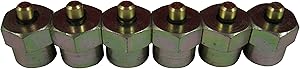 AccurateDiesel 5.9L Cummins Diesel Injector Block-Off Tool / Cap (Set of 6)