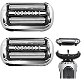 73S Series 7 New Generation Shaver Replacement Head for Braun S7 Electric Shavers - Compatible with Braun Shaving Razor Model 7020s, 7025s, 7027 cs, 7071cc, 7075cc, 7085cc