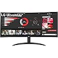 LG UltraWide Monitor (34WR50QK) - 34-inch 21:9 Curved UltraWide™ QHD (3440x1440) Display, sRGB 99%, HDR10, PBP, 100Hz Refresh