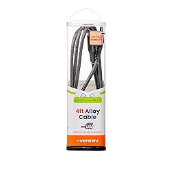 Ventev – Alloy USB C to USB C Cable 4ft for