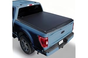 Perfit Liner 5.5" Bed Soft Roll Up Tonneau Cover for 2004-2025 Ford F-150 (Inclu. 2006-2014 Lincoln Mark LT) Styleside/Fleetside Truck Cargo Topper Without Drilling & Easy to Install Vinyl Cover