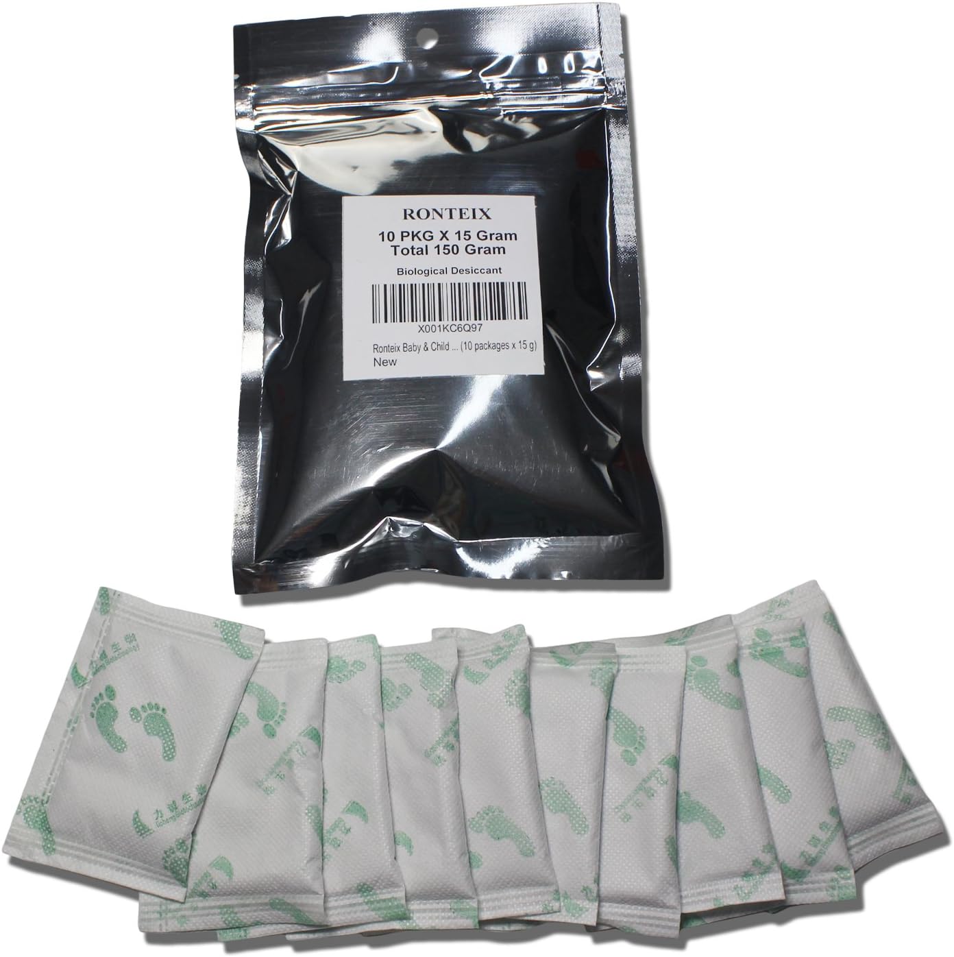 Ronteix Moisture Adsorbing Drying Bag Desiccant Packet For Food,Clothes