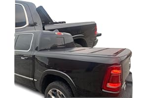 Cheetah Pro Flip Back Hard Trifold Tonneau Cover (for Ram 09-26 5.7FT)