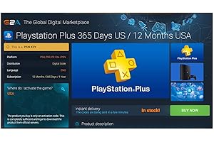 12 Month PlayStation Plus Membership Zone 3 - PS3/ PS4/ PS Vita [Digital Code]