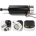 RATTMMOTOR CNC 500W Spindle Motor ER11 500 Watt Air Cooled Spindle Motor 52mm DC 48V 12000RPM 600mN.m for DIY Mini CNC Router Engraver Milling Machine