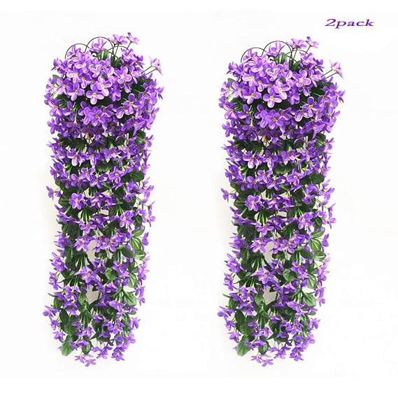 2 Pezzi (giallo) Fiori Artificiali In Plastica, Resistenti Ai Raggi UV, Senza Sbiadimento, Per