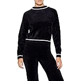 Forever 21 Womens Two-Tone Fuzzy Knit Sweater