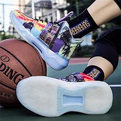 Basketball Shoes for Men Breathable Running Shoes