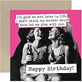 Funny Female Friend Birthday Card - 'Play With You' Birthday Card for BFF - Gifts for Female Best Friend - Hilarious Birthday Cards for Her - Humorous Card Designs