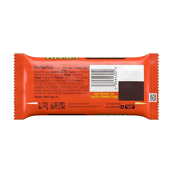 REESE’S MILK CHOCOLATE PEANUT BUTTER CUPS, CANDY PACK, 1.5 OZ