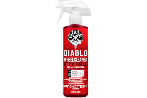 Chemical Guys Sprayable Diablo Wheel Cleaner (Safe on All Wheel & Rim Finishes), Great for Cars, Trucks, SUVs, Motorcycles, R