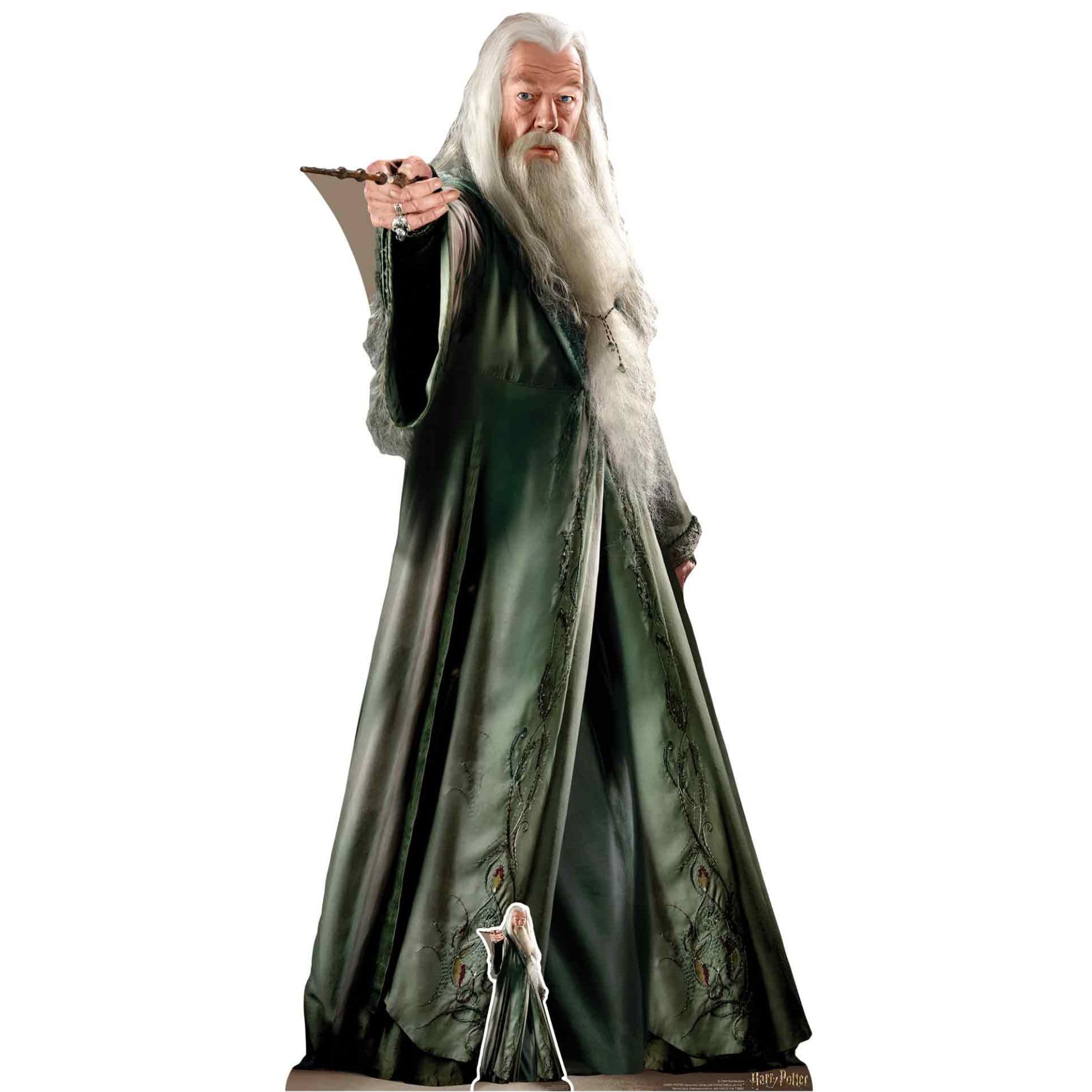 Star Cutouts SC1469 Dumbledore Wizard Lifesize Cardboard Cutout – Official Harry Potter Display for Parties, Bedrooms & Collectors