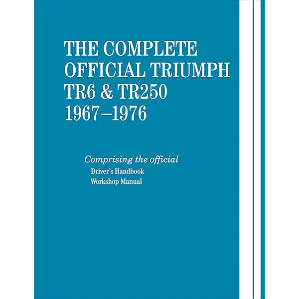 Triumph Tr5 & Tr6 Owner's Workshop Manual: 9780857336477