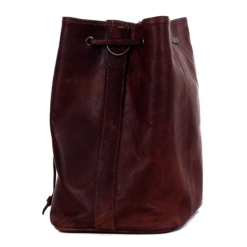 goatter women's leather tote bag(brown, 10)