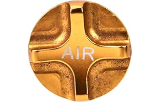 Bike Front Fork Cap,Aluminum Alloy Bicycle Suspension Front Fork Value Cover,Cycling Front Fork Cap Protector Replacement for