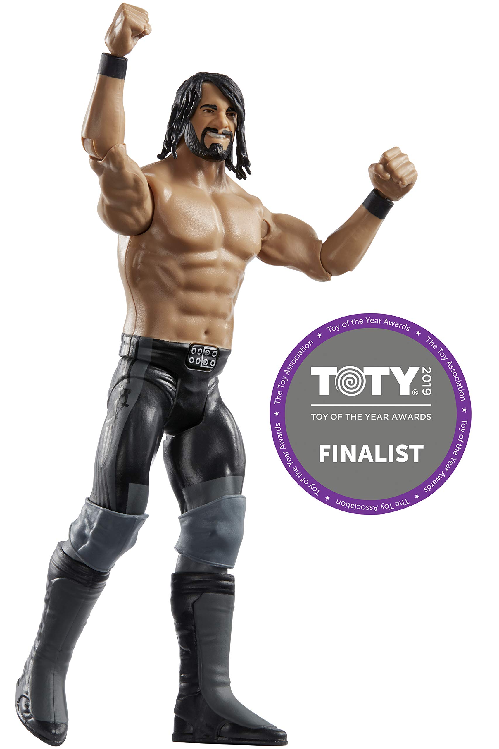 WWE MATTEL FWL89 Sound Slammers Seth Owens Action Figure, Boys, Colours/Styles May Vary, 15 cm