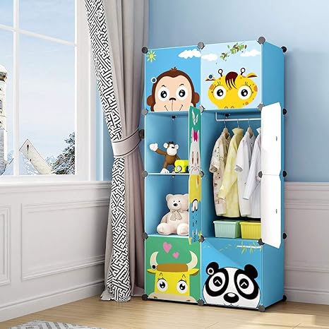baby wardrobe and drawers set