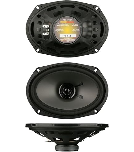 Amazon.com: 2X Audiotek 700 Watt Per Pair, 6 x 9 Inch, Full Range