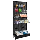 NectaCol Pegboard Display Stand, Gondola Retail
