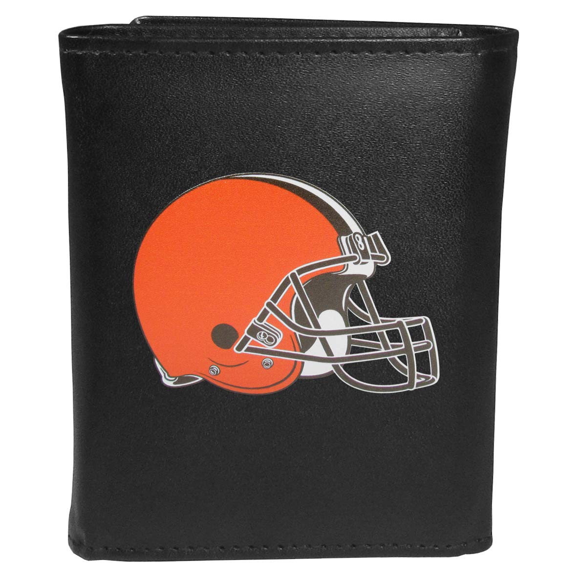 Siskiyou Sports NFL Cleveland Browns Tri-fold Wallet Large Logo, Black