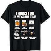 Bourbon Drinker Whiskey Lover Old Fashioned Alcoholic T-Shirt