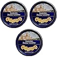 Cambridge and Thames Danish Butter Style Butter Cookies - 4 Oz. Mini Gift Tin - 3 Pack