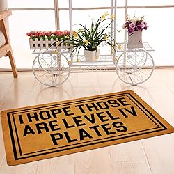IFHUH Level 4 Plates Doormat - Funny Welcome