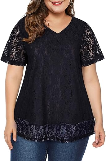 women's plus size casual tops