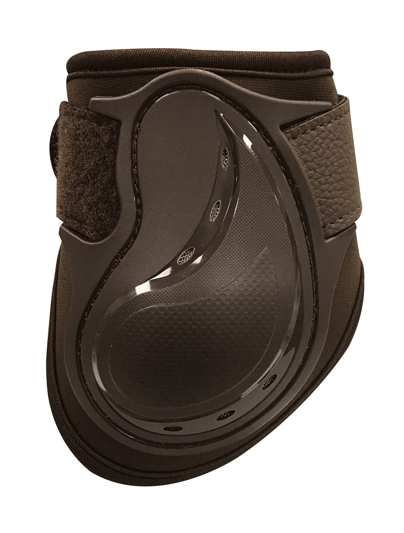 LeMieux Impact Compliant Fetlock Horse Boots - Protective Gear and Training Equipment - Equine Boots, Wraps & Accessories (Brown/Large) — image 1
