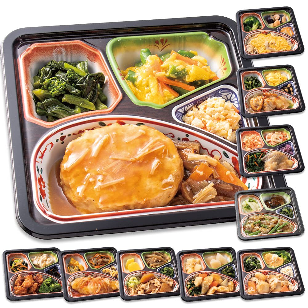 ベルーナグルメ 和ごころ御膳 冷凍弁当 ( 10食セット / 冷凍 ) おかず 惣菜 お弁当 冷凍食品 常備食 ( 和食の匠が献立 / 管理栄養士監修 / レンジ調理 ) 簡単 冷凍おかず おかずセット の商品画像