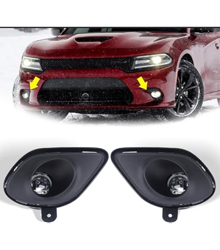 top fog flavors Amazon.com: CONCEPT AUTOMOTIVE LIGHTS Replacement For 2015-2019 Dodge  Charger SRT Fog Lights Lamps Pair and Assembly Set (With Halogen Bulbs) :  Automotive