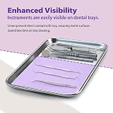 VASTMED SCUDO Premium Paper Tray Covers Size B Dental Tattoo Surgery 1000PCs view 4