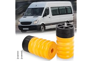 KREGOEM 313-54 Rear Suspension Helper Springs for Dodge RAM ProMaster 1500|2500|3500 (2014-Present), RV Rear Suspension Helper Kit Pair (Left and Right), Maintenance Free, Reduces And Stabilizes Sway