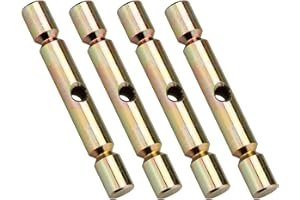Aillsa ATV Snow Plow Shear Pin(4pc) Compatible with Polaris ATV Snow Plow Glacier,fits Polaris ATV 2015-2019 Sportsman 2205063 Replacement Snow Plow Shear Pin Accessories