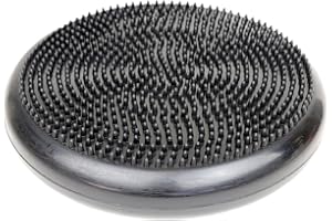 CanDo Inflatable Vestibular Balance Disc, 13.8" diameter, Black