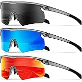 KALIYADI Polarized-Sunglasses-Men Mens-Sunglasses Sports Sun-Glasses: UV400 Protection for Fishing Golf Running