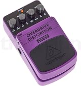 Behringer OD300 Overdrive Distortion Pedal Guitar 2-Mode Tone Blend Purple view 2
