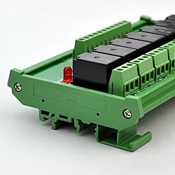 Electronics-Salon DIN Rail Mount 8 SPDT Power Relay