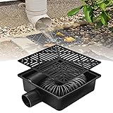 Gutter Downspout Catch Basin Drain Kit, No Dig Low