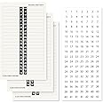 Gersoniel Breaker Panel Labels Electrical Electric Box Sticker Number Directory Load Center Adhesive Waterproof Reusable