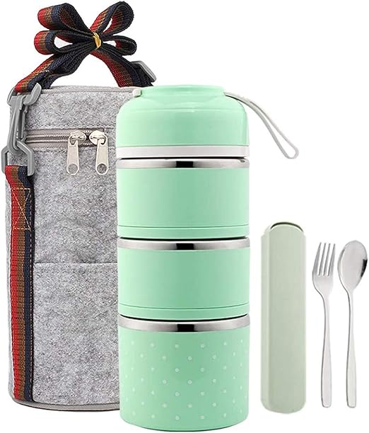 stackable thermal lunch box