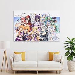 Generic Date A Live Poster Art Wallpaper (2) Canvas