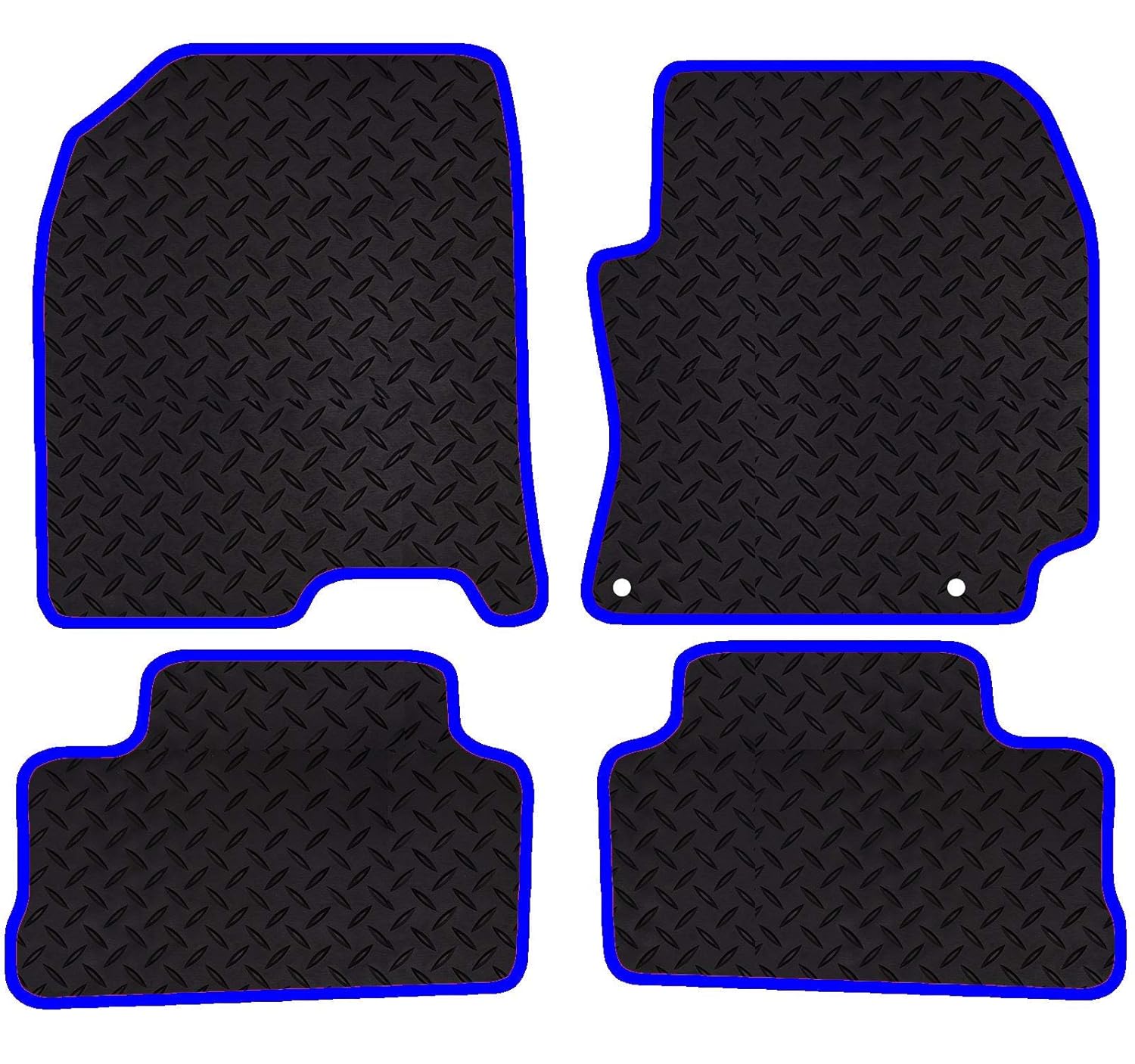 UKB4C Tailored fit Rubber Floor Mat for Hyundai Kona 2017+ onwards 4