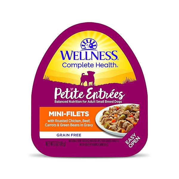WELLNESS PETITE ENTREES MINI FILLETS NATURAL WET SMALL...
