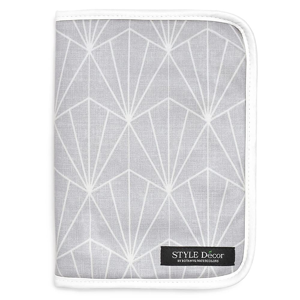 スタイルデコール(STYLE Decor) 母子手帳ケース 女の子 マルチケース 人気 ファスナー かわいい 二人用 シルバーライト W0103700商品画像