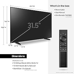 SAMSUNG 32-Inch Class QLED Q60A Series - 4K UHD