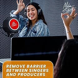 Pop Filter for Microphone, Portable Vocal