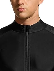 TSLA Men's Long Sleeve Zip Rash