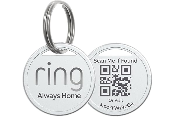Ring Pet Tag | Easy-to-use tag with QR code | Real-time scan alerts | Shareable Pet Profile | No subscription or fees